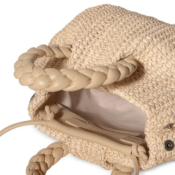 Hereu Bombom M Raffia Crossbody Bag in Natural - Picture 2 of 8